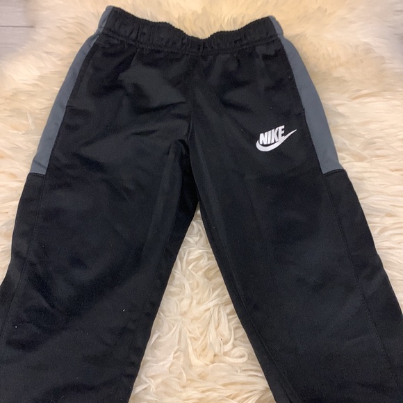 Nike Black/Gray 4T Jersey Sweatpants With Side Pockets - Picture 2 of 5